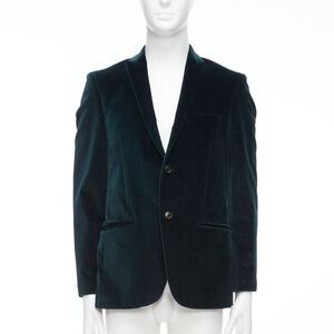 Kenzo Cotton Velvet Single Blazer